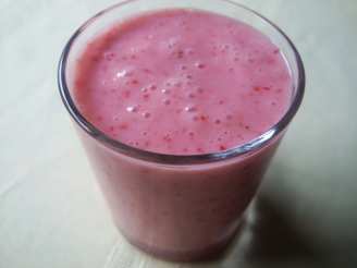 Heavy on the Strawberries Smoothie