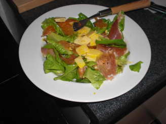 Parma Ham and Cheddar Salad