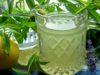 Old-Fashioned Lemon Verbena Lemonade Syrup