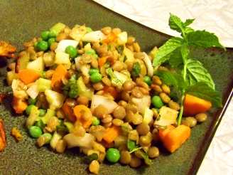 Garden Vegetable Lentil Salad