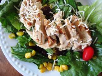 Southwestern Chicken Caesar Salad W/Chipotle Dressing
