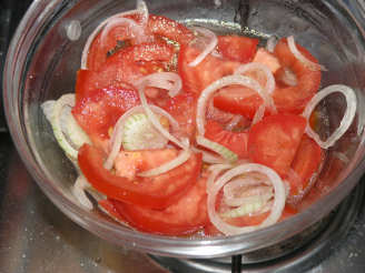 Croatian Simple Tomato Salad