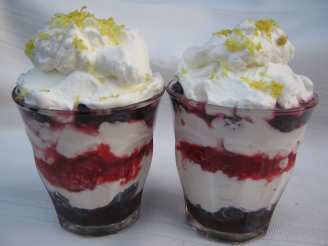 Macerated Berries With Whipped Cream