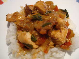 Thai Chicken With Basil and Coconut Milk