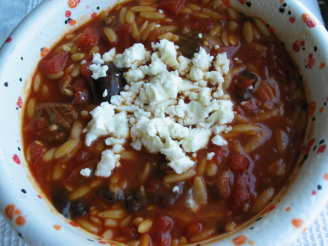 Beef and Orzo Soup