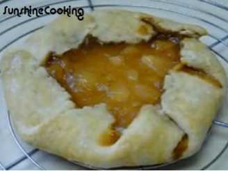 Solar Cooked Apple Crostata