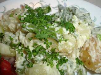 Dijon Potato Salad With Green Beans