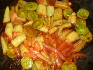 Catalina Peppers, Onions & Tomatoes