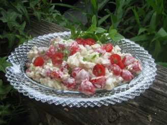 Minted Feta, Tomato and Cucumber Greek Salad