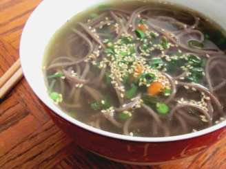 Bachelor's Soba Noodle Soup