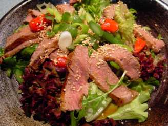 Warm Asian Steak Salad