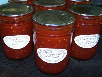 Chipotle Tomato Jam With a Hint of Basil