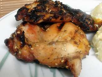 Nif's Honey Grilled Chicken Thighs