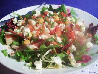 Raw Corn and Tomato Salad