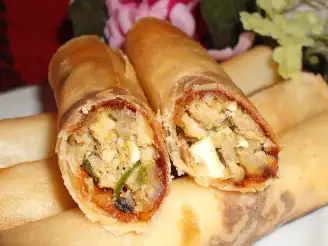 Algerian Chicken & Preserved Lemon Bourek