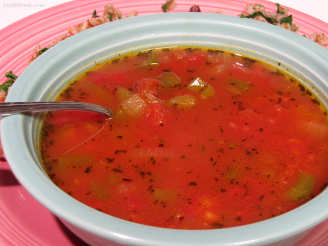 Creole Tomato Soup (Low Fat)