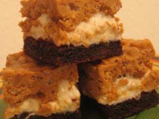 Butterscotch Krispie Marshmallow Brownies
