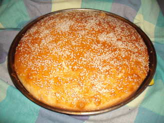 Algerian Khobz El Dar -- Semolina Bread
