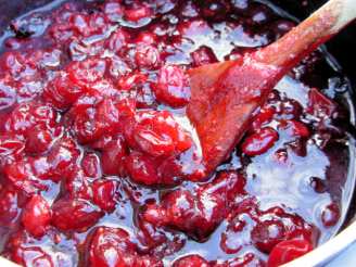 Whiskey Spiked Cranberry Relish