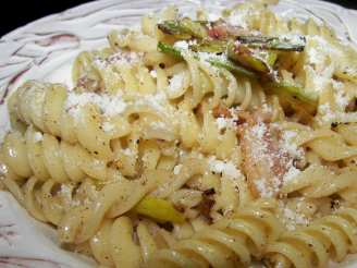 Pasta With Leek & Bacon