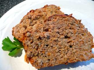 Healthy Turkey Meat Loaf (Low Fat, Carb and Glycemic)