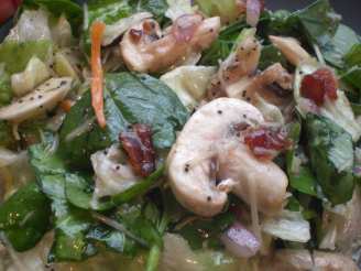 Aunt Kellie's Spinach Poppy Seed Salad