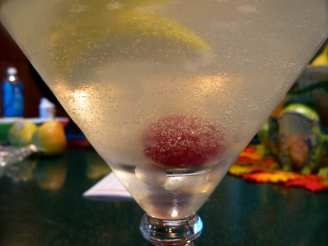 Raspberry Limoncello Martini