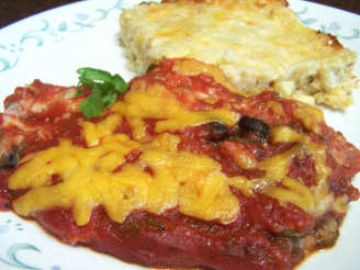 Chicken Enchilada Casserole, Diabetic