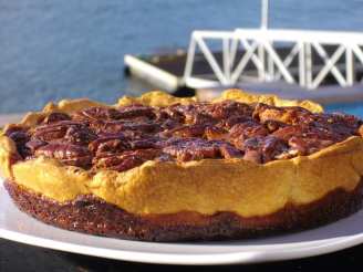 Spiced Autumn Walnut  and Golden Syrup Tart-Pie