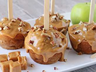 Fun Caramel Apple Cupcakes