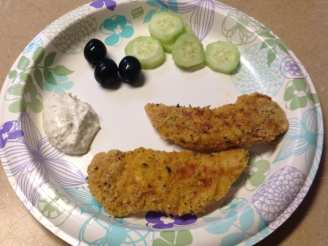 Spicy Baked Chicken Tenders With a Garlic Basil Aioli