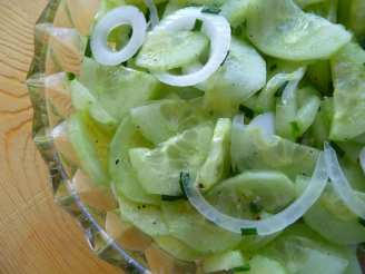 Simply, Simple Cucumber Slices in Vinegar Dressing- Longmeadow