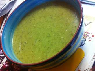 Slow Cooker Broccoli Leek Lemon Soup
