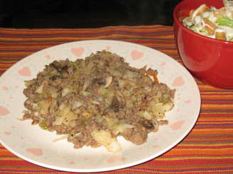 Beef Cabbage Hash