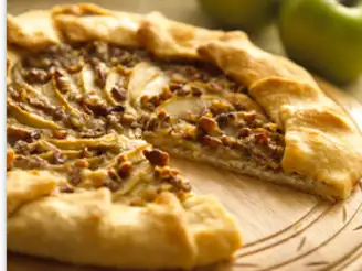 Alouette Cheese and Apple Galette Recipe