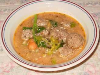Littlemafia's Romanian Meatballs Soup