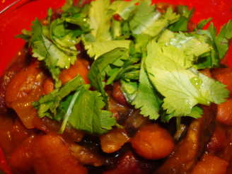 Vegan Kidney Bean and Mushroom Curry