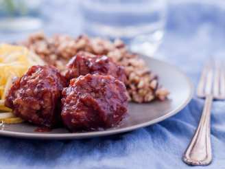 Slow-Cooker Cranberry Chili Meatballs