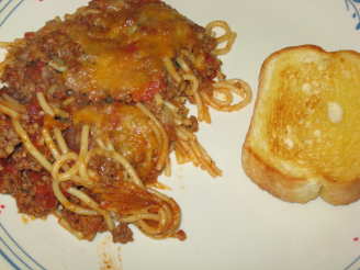 Baked American Spaghetti