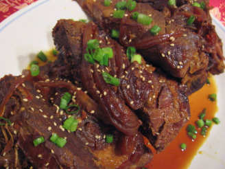 Crock-Pot Asian-Sesame Pork Ribs