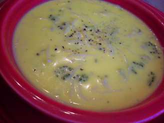 Sandy's Broccoli Cheese Noodle Soup
