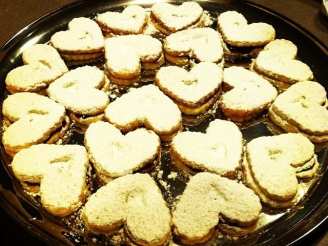 Mini Linzer Cookies from Barefoot Conessa (Ina Garten)