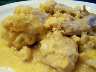 3 C Crock-Pot Casserole (Chicken, Cheese & Cauliflower)