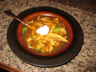 Quick Tortilla Soup