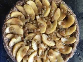 Apple Walnut Tart With Date/Nut Crust