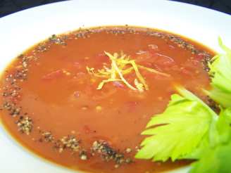 Beefed-Up Bloody Mary Soup