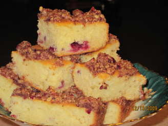 Cranberry Streusel Cake