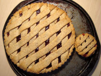 Martha Stewart's Linzer Tart With Lingonberry (Or Raspberry) Jam