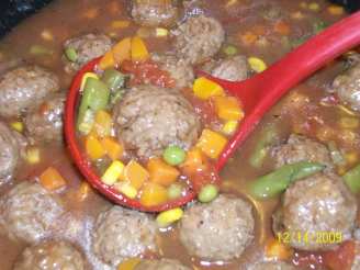 Weeknight Meatball Stew