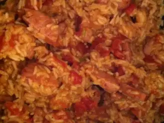 Pressure Cooker Jambalaya (With Peppers & Celery)
